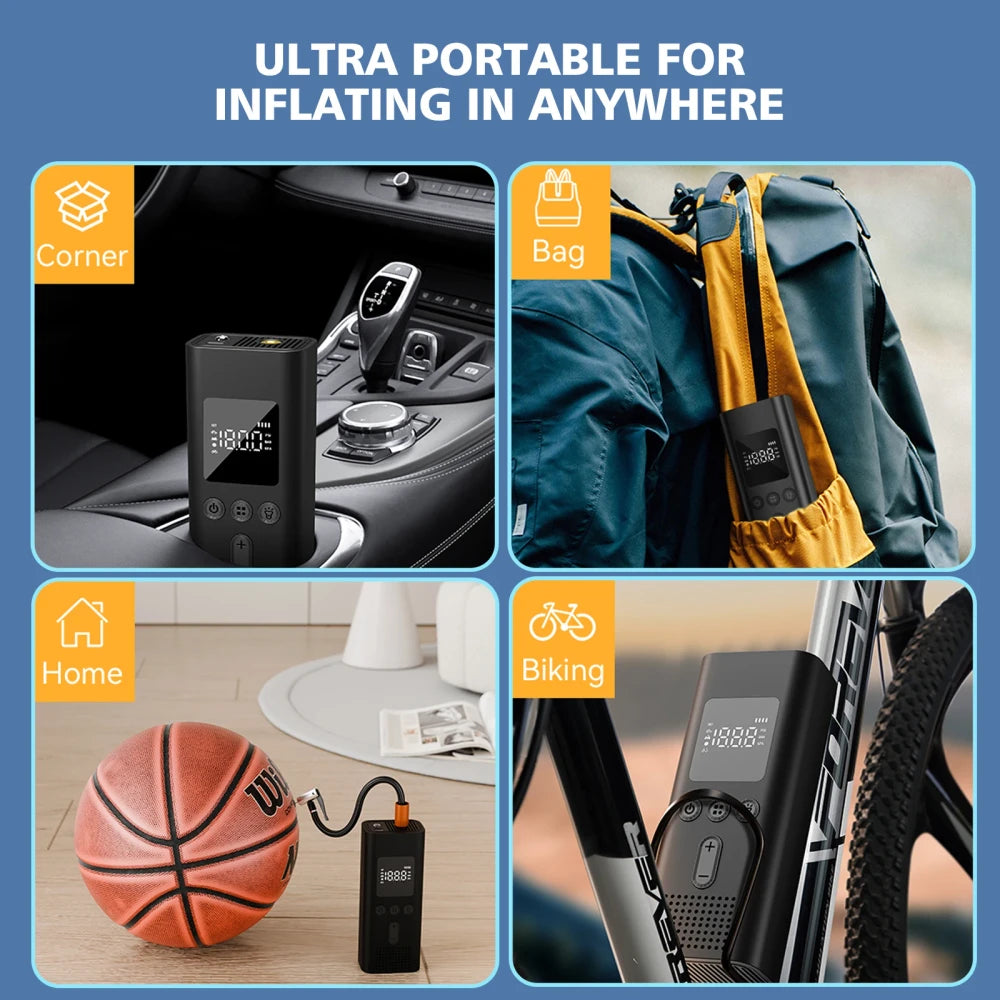 Portable Cordless Tire Inflator
