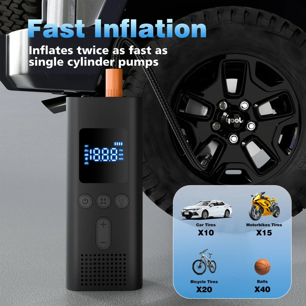 Portable Cordless Tire Inflator